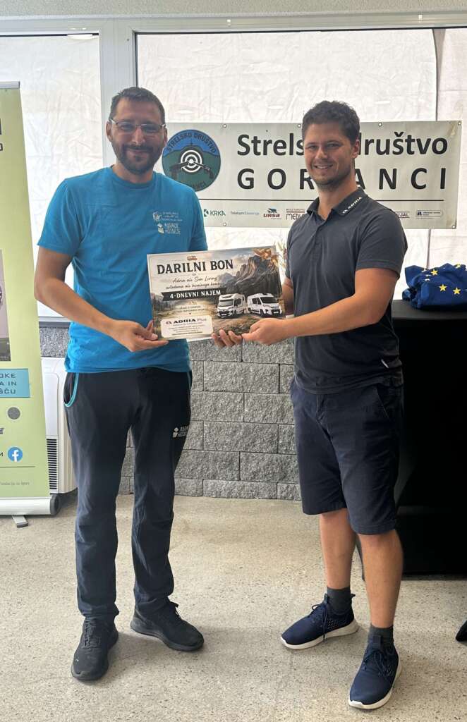 Gašper Božič osvojil glavno nagrado